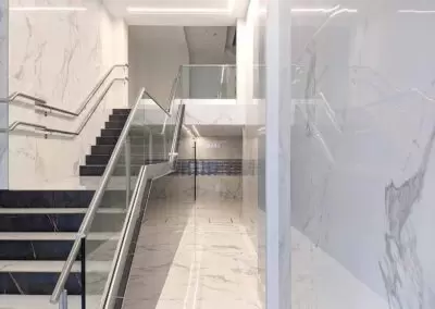 Reforma de portal y supresión de barreras arquitectónicas en Santutxu (Bilbao)